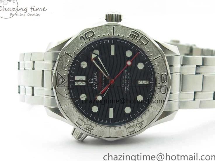 0108 Snug Seamaster Diver 300M Nekton VSF 1:1 Best Edition Black Dial on SS Bracelet A 7888
